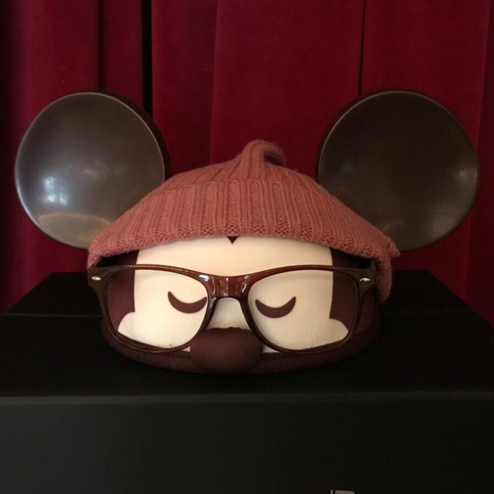 NEW Disney Parks Designer Collection Hipster Mickey Ear Hat by Jerrod Maruyama - Picture 2 of 13